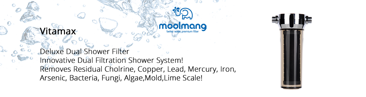 Deluxe Dual Shower FilterInnovative Dual Filtration Shower System! vitamax